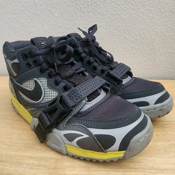 Nike Air Trainer 1 SP Mens Sz 8.5 Dark Smoke Grey Black Sneaker Shoes DH7338 001 - Picture 8 of 11
